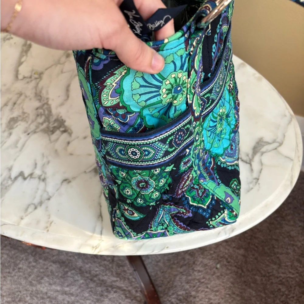 Vera Bradley Stephanie Blue Rhapsody Shoulder Bag - Picture 5 of 9